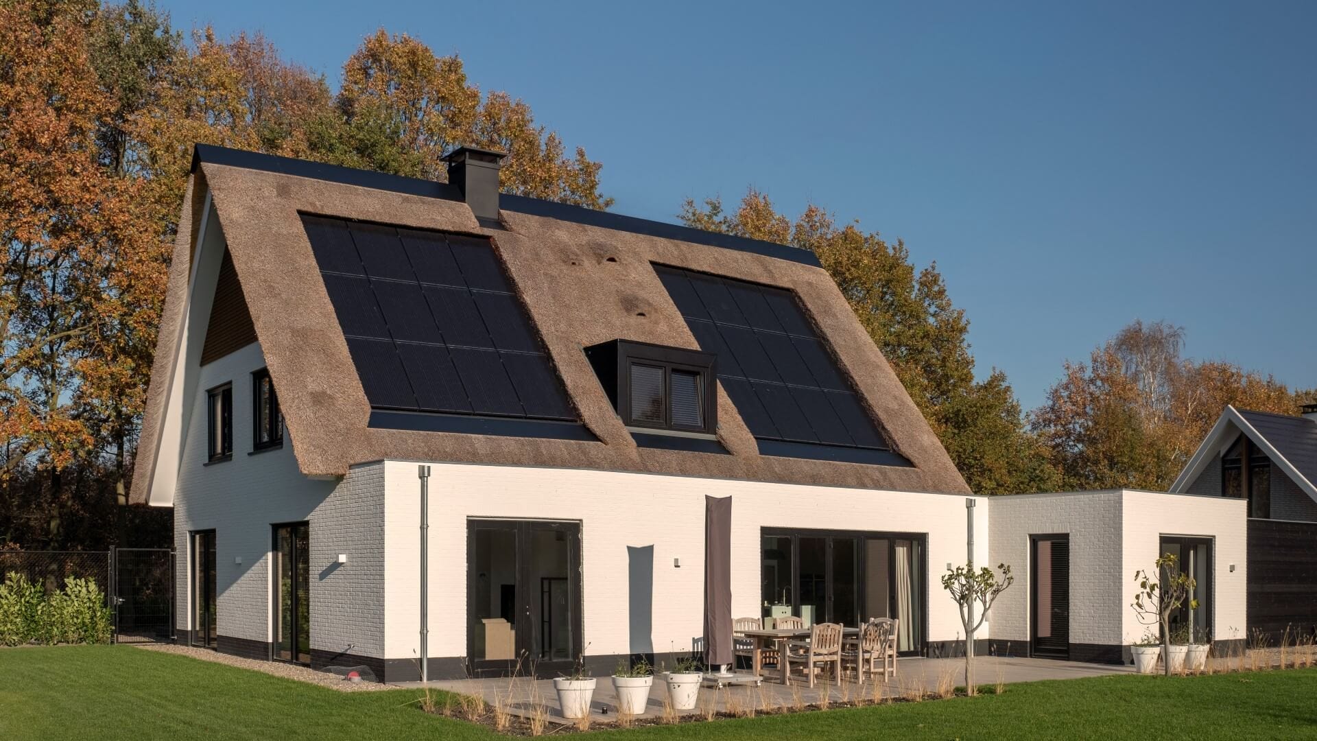 Zonnepanelen en uw rieten dak